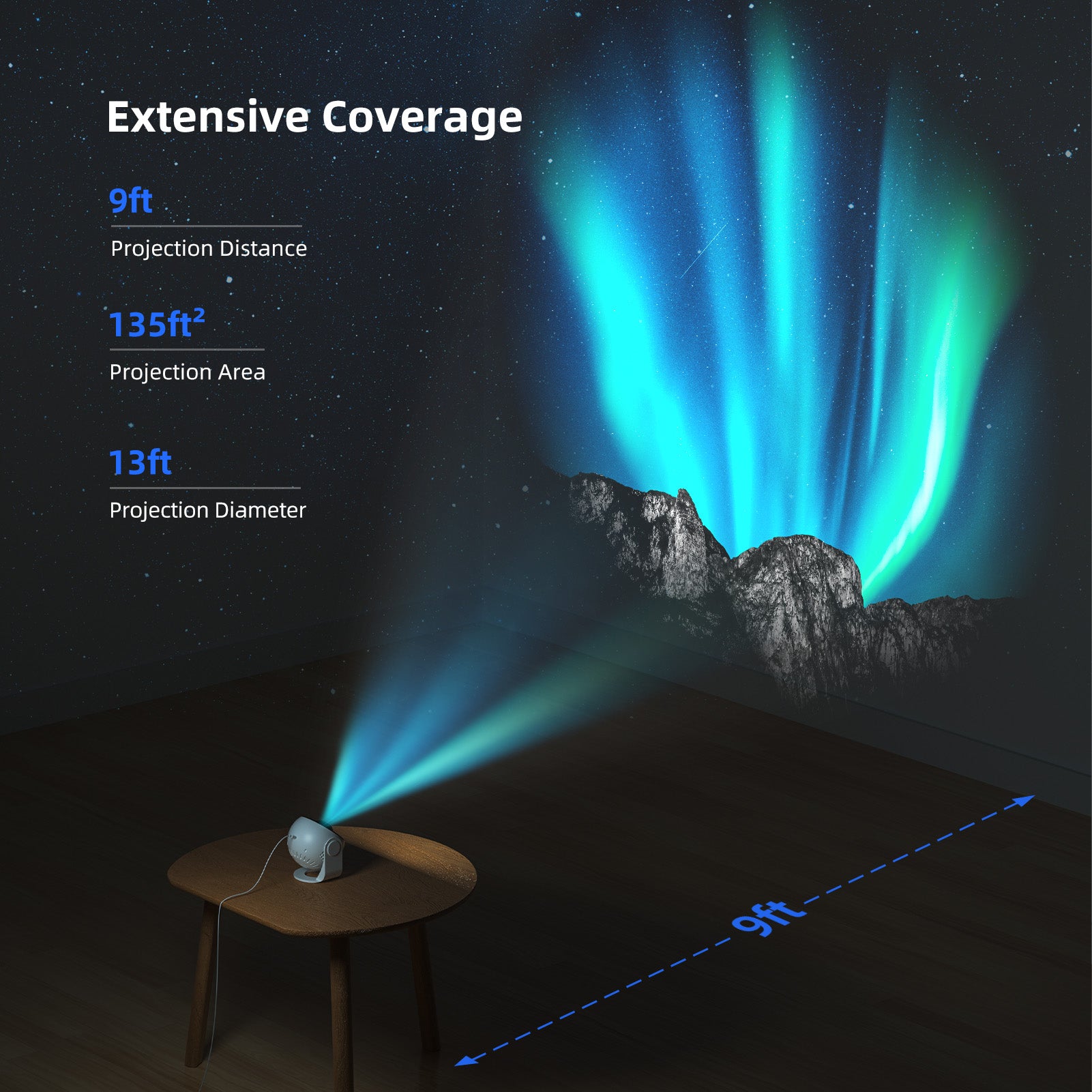 Lytmi 13 in 1 Planetarium Galaxy Projector, 8K Star Projector with Tim