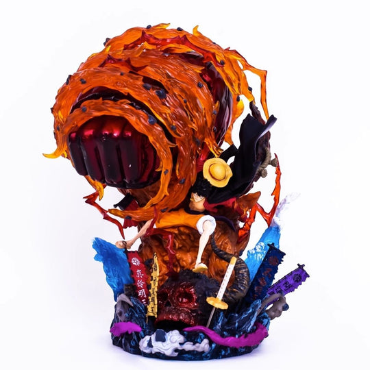 One Piece Flaming Luffy Figure