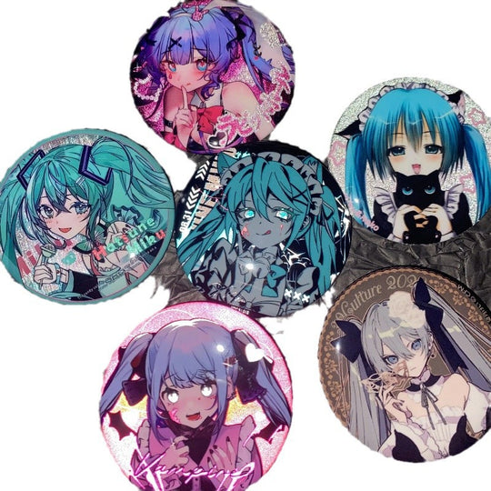 Hatsune Miku badge
