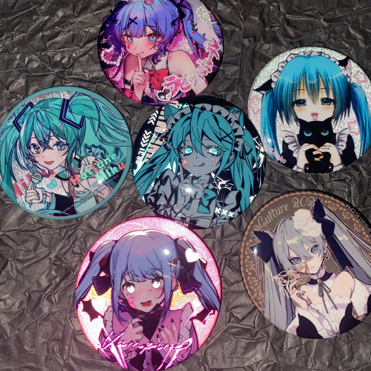 Hatsune Miku badge