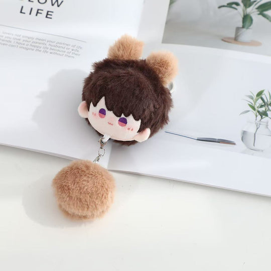 Love and Deep Space Cotton Doll Bag Charm